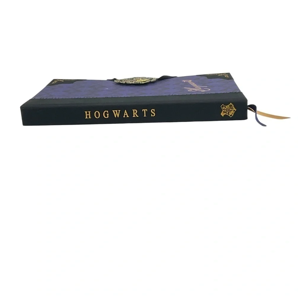 Harry Potter Hogwarts Warner Bros Lined Paper Journal with Die-Cast Metal Crest